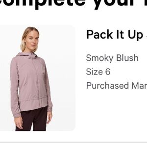 Lululemon Pack It Up Jacket